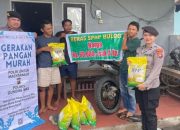 Polres Gumas salurkan beras SPHP ke rumah penerima program GPM