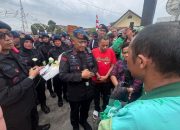 Dansat Brimob Sumut pastikan aspirasi para ojol diteruskan ke Polri