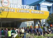 Tim Puslabfor Surabaya analisis lokasi kebakaran Rektorat ULM