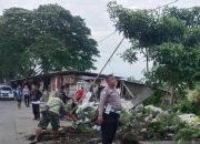 Polres Karawang tangani kecelakaan yang akibatkan seorang tewas