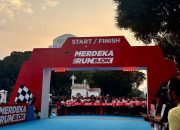 Mensesneg, Seskab dan Menpora lepas ribuan pelari Merdeka Run 8.0 K