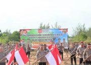 Polres Bangka Selatan tanam 1.000 pohon di lahan bekas tambang