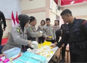 RS Bhayangkara Kendari periksa kesehatan personel Brimob Sultra