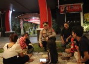 Kapolres Ketapang Bersama Anggota dan TNI Laksanakan Patroli Cipta Kondisi di Malam Minggu