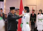 Gubernur Babel kukuhkan 30 Anggota Paskibraka HUT Ke-80 RI