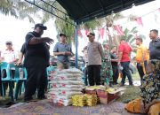 Kapolres Sergai dan Wabup Salurkan Bantuan untuk Warga Terdampak Angin Puting Beliung