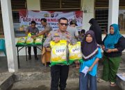 Polres Pasaman Barat salurkan satu ton beras melalui pangan murah