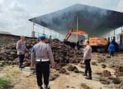Gudang Jangkos Terbakar, Polisi Gerak Cepat Jaga Kondusifitas