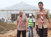 Kapolda Kalsel tinjau pembangunan SPPG Polres Tabalong