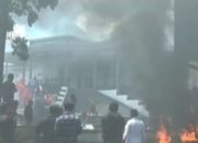 Ratusan mahasiswa demo DPRD Sultra tuntut sahkan RUU Perampasan Aset