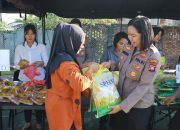 Polwan Sebagai Sosok Ibu, Jamin Kebutuhan Pokok Warga Lewat GPM di Tanjungpinang