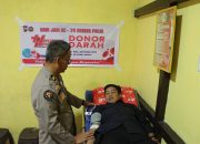 HUMAS POLRES KETAPANG GELAR DONOR DARAH SERENTAK DALAM RANGKA HUT HUMAS POLRI KE-74