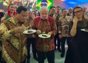 Meriah dan hangat, Prabowo dan Lula rayakan ulang tahun bersama