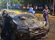 Polres Jaksel tangani kasus pengemudi tertimpa pohon saat hujan deras