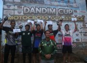 Wakapolres Ketapang Hadiri Kejuaraan Motocross Grasstrack Dandim Cup Dalam Rangka HUT TNI Ke-80