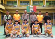 Polres Sergai Antusias Ikuti Ceremonial Turnamen Basket Kapolda Cup 2025