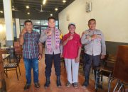 Kapolsek Kendawangan Gelar Ngopi Bareng Bersama Ketua Flobamora dan Warga untuk Wujudkan Kamtibmas Kondusif
