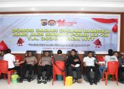 Polda NTT kumpulkan 73 kantong darah dalam aksi donor HUT Humas Polri