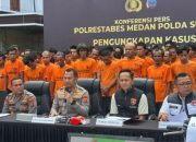 Polrestabes tangkap 87 tersangka dari 61 kasus selama delapan hari