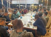 Kabagren Polres Ketapang dan Kasat Narkoba Gelar Ngopi Bareng Bersama Satgas Kampung Bebas Narkoba