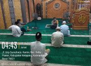 Kapolsek Delta Pawan dan Bhabinkamtibmas Laksanakan Kegiatan Subuh Keliling di Masjid Al-Falah