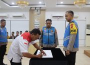 Kapolres Ketapang Pimpin Pelaksanaan Pemeriksaan Administrasi Awal dan Sidang Kelulusan Rikmin Calon Bintara Brimob T.A. 2026 di Polres Ketapang