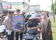 Sepekan Ops Zebra Kapuas 2025, Polres Ketapang Keluarkan 5 Tilang, 242 Teguran dan 21 Pernyataan Tertulis