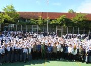 Ribuan siswa di lima lokasi Desa Siapsiaga Deklarasi Pelajar Damai 