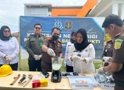 Kejari Sigi musnahkan barang bukti dari 25 perkara pidana tahun 2025