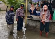 Polres Serdang Bedagai Intensif Pantau Situasi Hujan Deras, Berikan Himbauan Keselamatan kepada Masyarakat