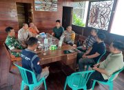 Kapolsek Tumbang Titi Gelar “Ngopi Bareng” Bersama Masyarakat dan Tokoh Pemuda di Desa Mahawa