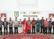 Kapolres Serdang Bedagai Hadiri Silaturahmi dan Perkenalan Kajari Baru di Gedung Putih Kantor Bupati Sergai