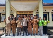 Kapolsek Simpang Dua Gelar Kegiatan “Jum’at Curhat” Bersama Forkopincam dan Para Kades