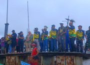 Lanal Timika dukung pentas seni budaya masyarakat pesisir Mimika