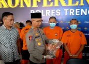 Polres Trenggalek tangkap dua pelaku penyalahgunaan senpi rakitan