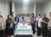 Polres Jakpus dampingi korban ledakan SMAN 72 di RS Cempaka Putih