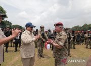 Prabowo-Raja Abdullah II saksikan demonstasi drone tentara RI-Yordania