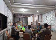 Dekat Dengan Warganya Kapolsek Matan Hilir Utara Gelar Ngopi Bareng Bersama Tokoh Masyarakat Desa Kuala Satong