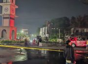 Dampak kebakaran, Polres Cianjur tutup jalur Perintis Kemerdekaan