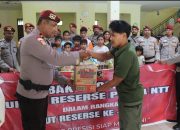 PENYERAHAN BAKTI SOSIAL RESKRIM & NARKOBA POLRES SUMBA BARAT DALAM RANGKA HUT RESERSE KE-78