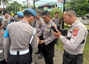 Tingkatkan Kedisiplinan Anggota, Sipropam Polres Ketapang Laksanakan Gaktiplin Seusai Apel Pagi