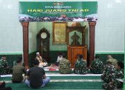 Korem 044/Gapo Gelar Doa Bersama Sambut Hari Juang TNI AD