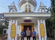 Menjelang Perayaan Natal 2025, Kapolsek Manis Mata Sambangi Pengurus Gereja