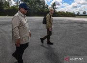 Prabowo lanjutkan perjalanan ke Aceh tinjau dampak banjir