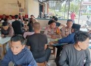 Kapolsek Delta Pawan dan Kapolsek Benua Kayong Laksanakan Silaturahmi dengan Tokoh Madura di Warkop Makyah Pincat