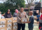 Polda Maluku beri 1.000 paket sembako untuk terdampak banjir di Sumut