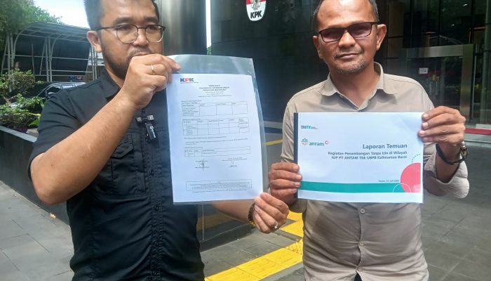 LSM Bapan Kalbar Laporkan Dugaan Korupsi Konvensi Antam ke KPK, Negara Diduga “Kehilangan” Triliunan Rupiah Tanpa Pamit