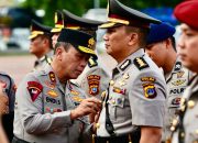 Kapolda Sulteng Pimpin Sertijab Pejabat Utama dan Kapolres Jajaran