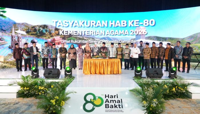 HAB ke-80 Kemenag: Doa yang Dihidangkan, Disana Ada  Lumpur yang Masih Dimakan Waktu