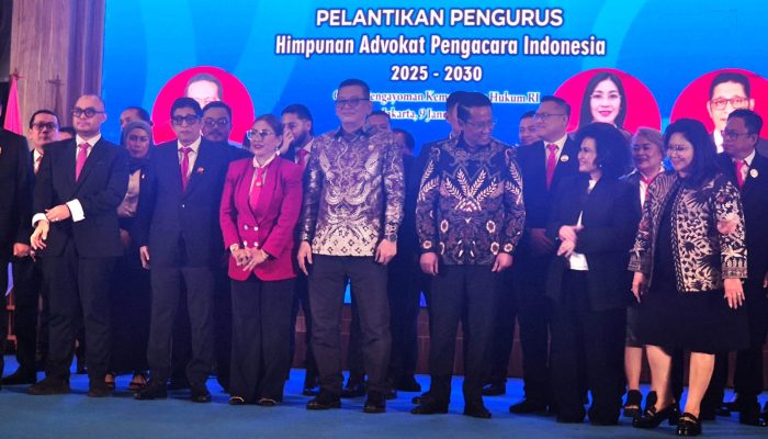 Menkum Lantik Pengurus HAPI 2025-2030 : Keadilan Sampai ke Desa